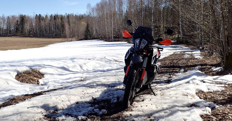 Vårkörning med KTM 790