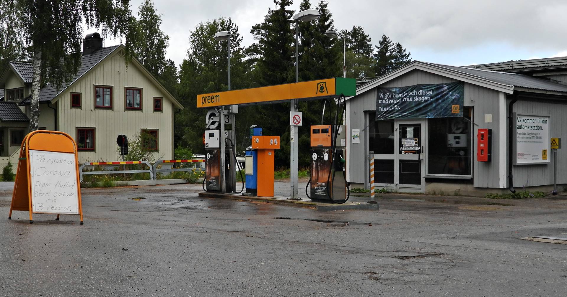 Läs mer om artikeln Preem i Järbo stänger för ombyggnad.