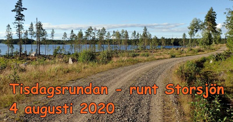 Tisdagskörning runt Storsjön.