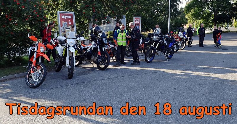 Tisdagsrundan den 18 augusti 2020