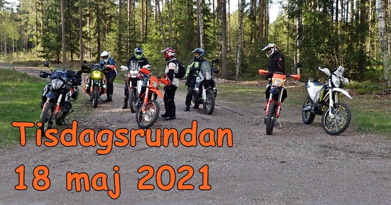 Det blev en trevlig tisdagsrunda den 18 maj