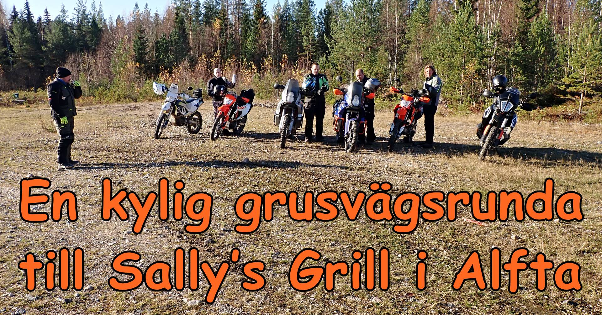 Läs mer om artikeln En kylig grusvägsrunda till Sally’s Grill i Alfta