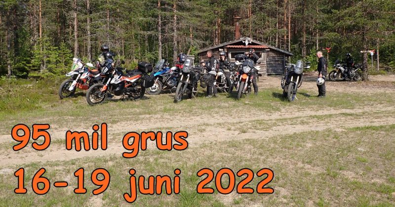 Inbjudan till 95 mil grus 2022