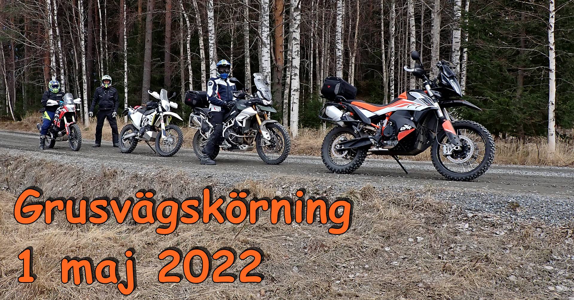 Läs mer om artikeln Grusvägskörning, den 1 maj 2022