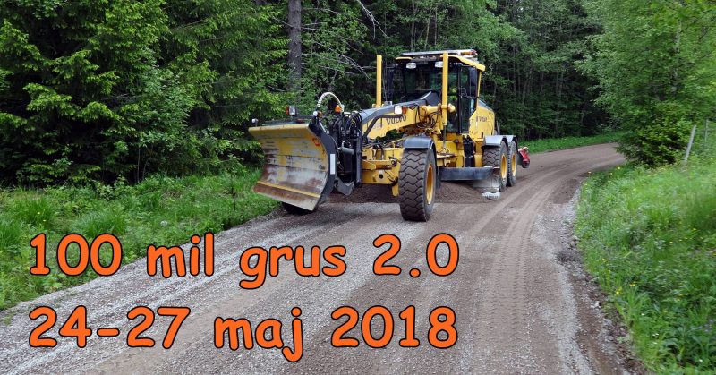 Bokningen öppen till 100 mil grus version 2.0
