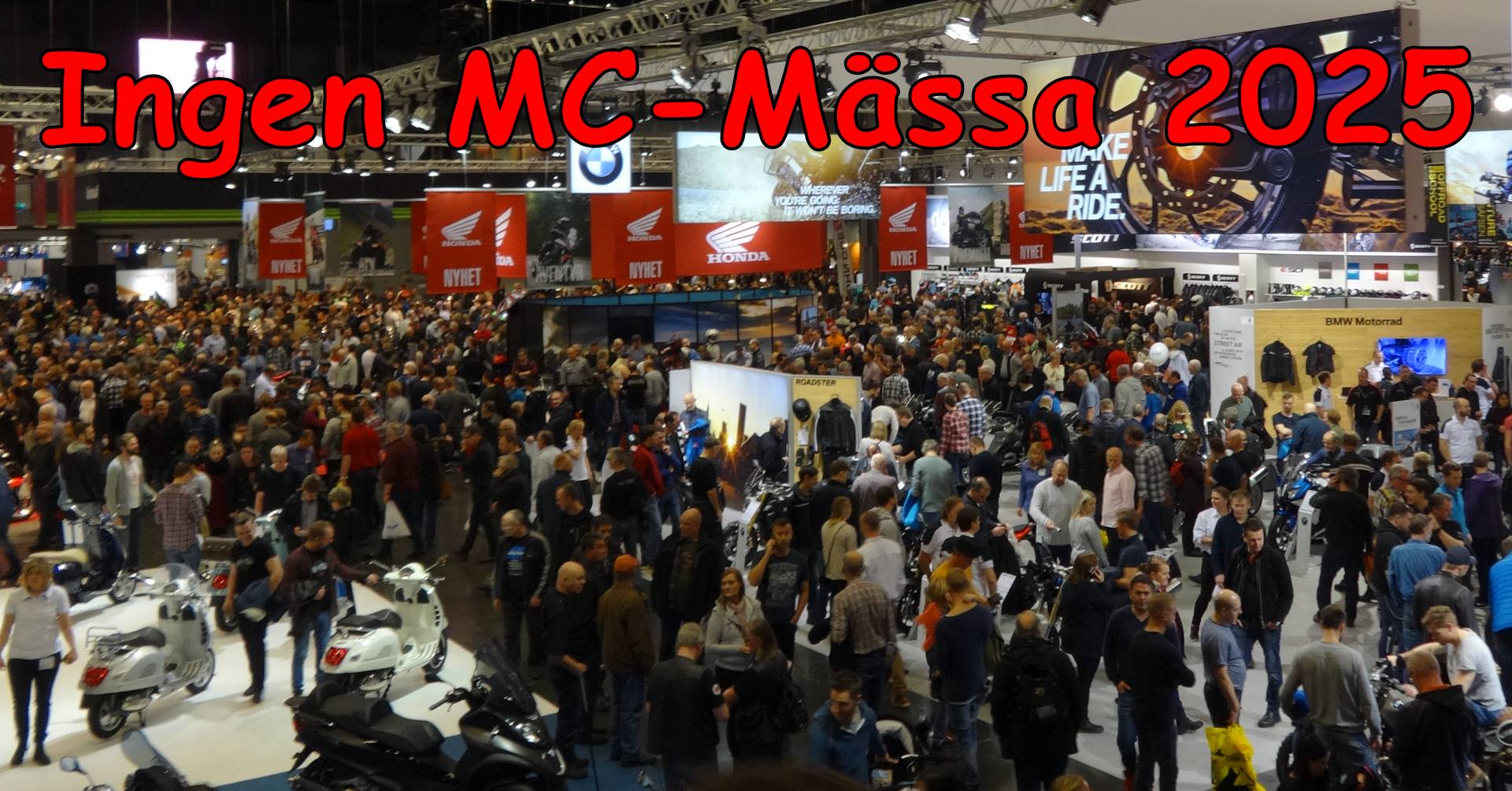 Läs mer om artikeln Ingen MC-Mässa 2025