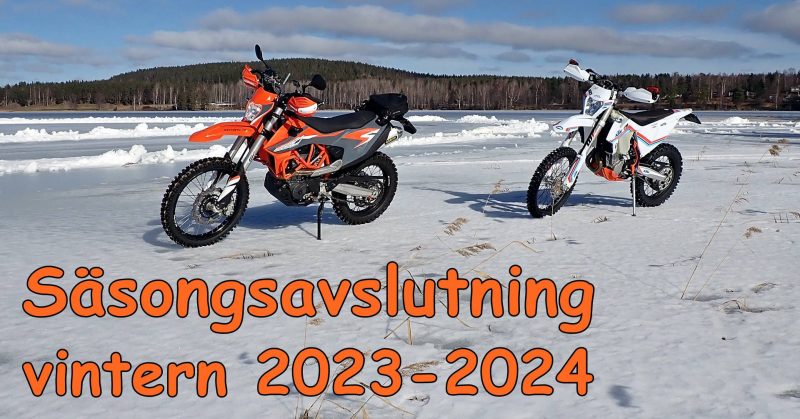 Säsongsavslutning vintern 2023-2024