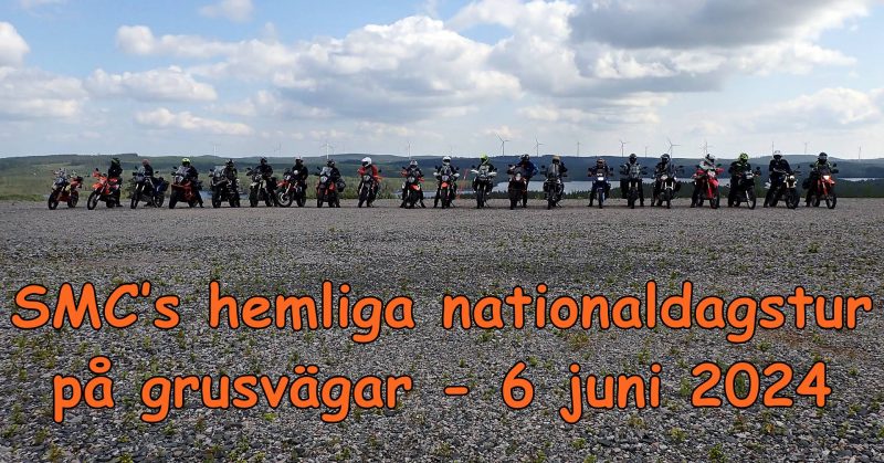 Nu har vi kört SMC’s hemliga nationaldagstur 2024