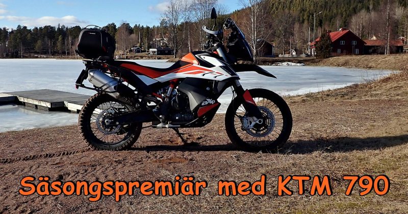 Säsongspremiär med KTM 790 Adventure R