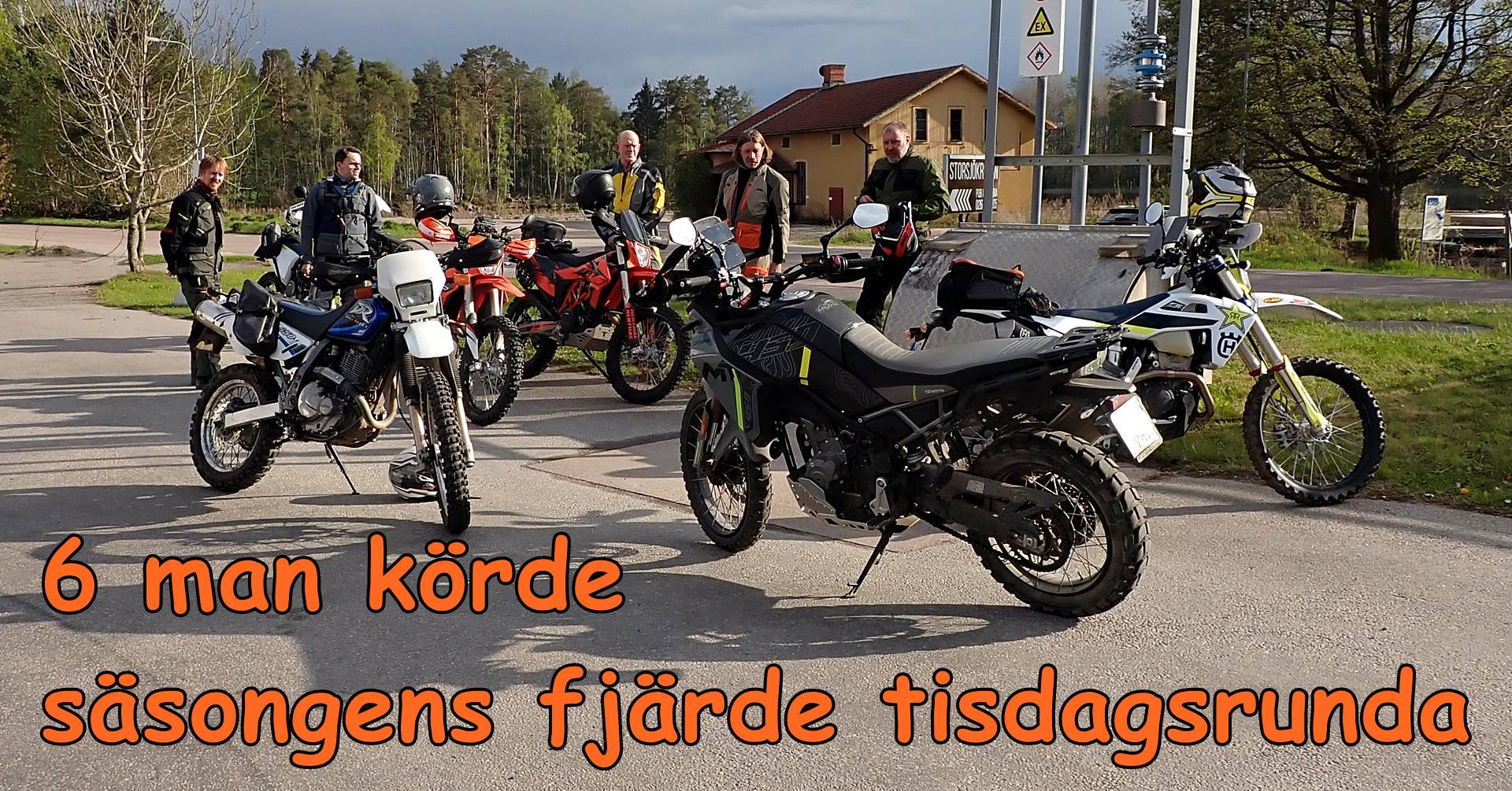 Läs mer om artikeln 6 man körde säsongens fjärde tisdagsrunda.